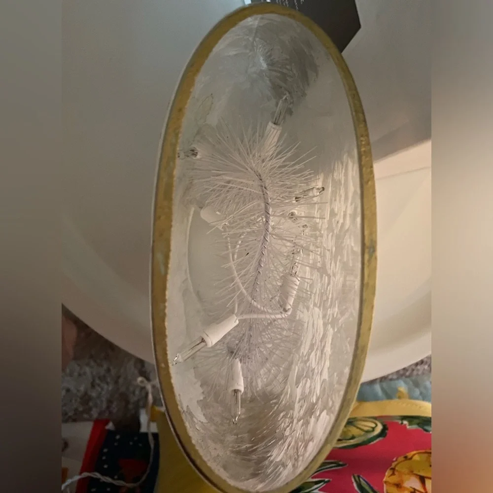 New! Pier 1 pumpkin lamp fall decor - Picture 3 of 5